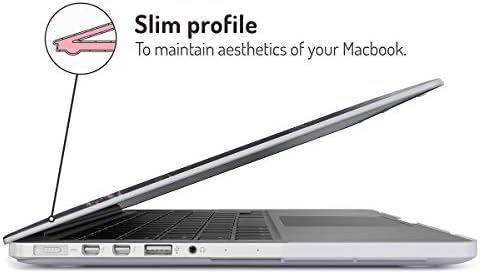 Твърд калъф Glitbit е Съвместим с MacBook Pro 15 Инча, Издаване на 2012-2015, Модел: A1398 Retina Display, БЕЗ CD-ROM, Мандала Ин Ян, Природен пейзаж, в Планините, Гора, Tumblr