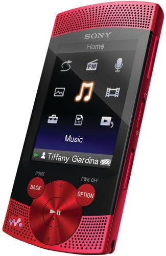 MP3 плеър Sony Walkman серия NWZ-S544 обем от 8 GB (червен)