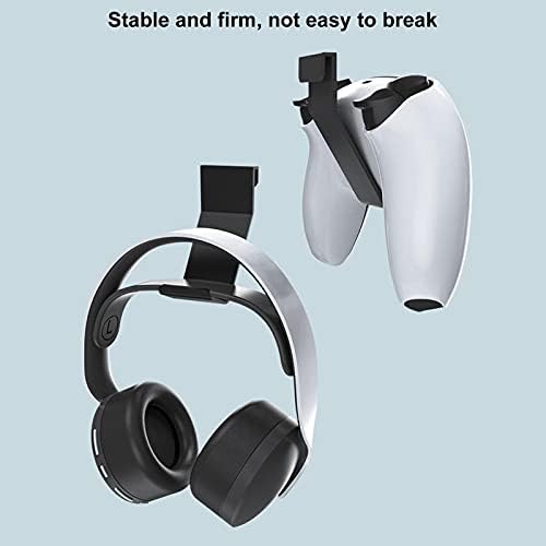 Държач за слушалки YOOSA за конзолата PS5, универсална закачалка за гейминг слушалки, съвместими с повечето слушалки на трети