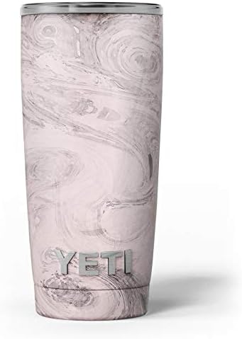 Дизайн Skinz Slate Мраморна повърхност V19 - Набор от винил оберток със стикер на кожата, Съвместим с бокалами Yeti Rambler Cooler Tumbler