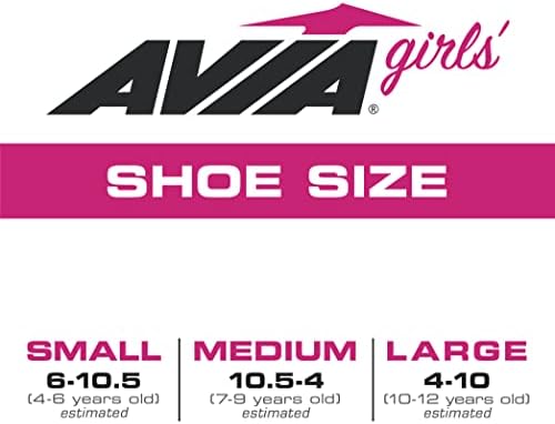 Чорапи за момичета Avia Атлетик Performance Cushion с намаляване на една четвърт от глезена (10 опаковки)