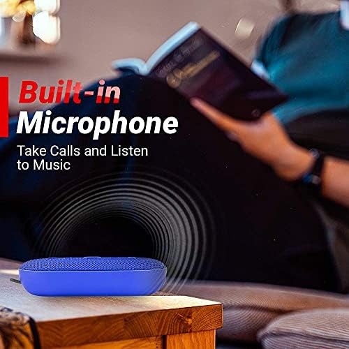 Портативна Bluetooth-колона Coby | Водоустойчив Безжични високоговорители 12 W IPX-5 | е Категорично качеството на звука на HD | Здрава Външна колона за iPhone, смартфон, таблет, ла