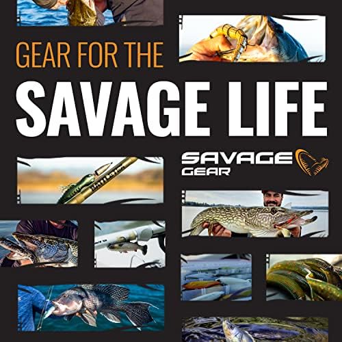 Savage Gear 3D Истински страдащите от АКНЕ, Предварително Приготвени, 8 1 1/3 унции SS OBP (Маслинено-Кафяви