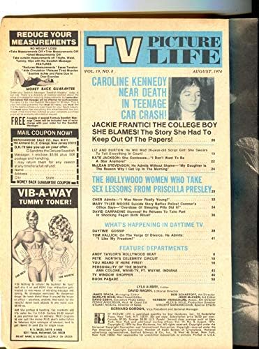Телевизионна картина Живот-Джаки-Аристотел Онасис-Присила Пресли-август-1974
