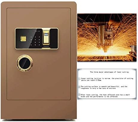 Големият електронен цифров сейф QUUL за домашна сигурност на бижута -имитация на заключване на сейфа (цвят: D)