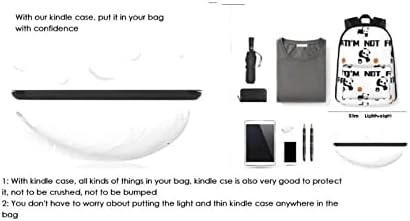 Абсолютно нов калъф подходящ за Kindle Paperwhite [7/6/5 поколение, издаване на 2015/2013/2012] премиум-калъф, автоматичен режим на заспиване/събуждане, зелен динозавър и играчка ма?