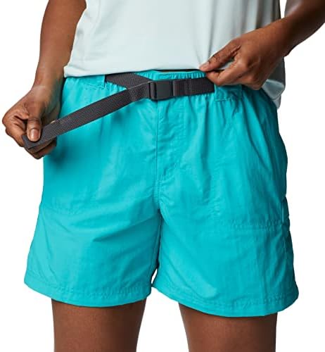 Дамски къси панталони-карго Columbia River Sandy от дишащ материал с защита от слънцето UPF 30