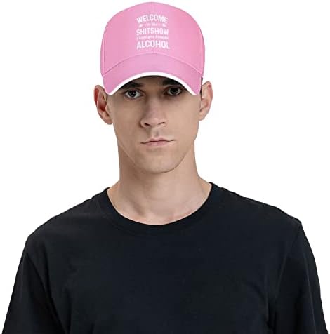 Добре дошли на Shitshow бейзболна шапка Мъжка възстановяване на предишното положение Cap Миещи Регулируеми Дамски Слънчеви шапки