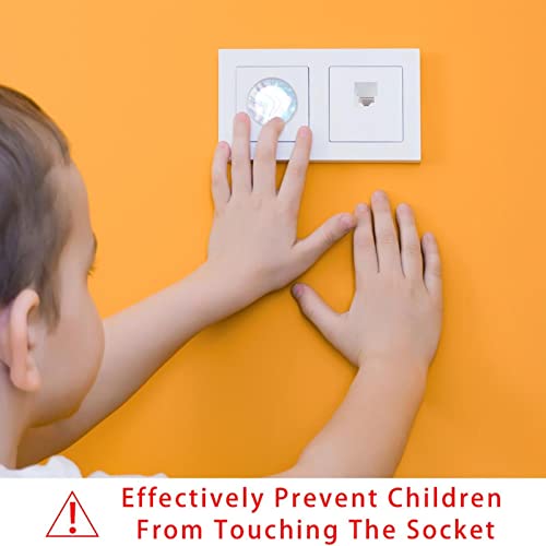Капачки за контакти LAIYUHUA За защита от деца (на 12 и 24 опаковки), Стабилна защита, за електрически свещи | Пластмасови капачки за контакти за безопасност на деца | Лесна