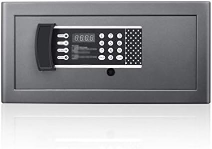 Сейфове от неръждаема стомана, нископрофилен, електронен сейф с парола, с цифрово заключване в една хотелска стил, черен