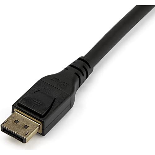 Startech.com кабел DisplayPort 1.4, сертифициран по стандарта 3m VESA, - 8K 60Hz HBR3 HDR - 10 ' Кабел за свързване на монитор Super UHD Дисплей към DisplayPort - Тънък видеокабель 4K Ultra HD 120Hz DP 1.4 конекто?
