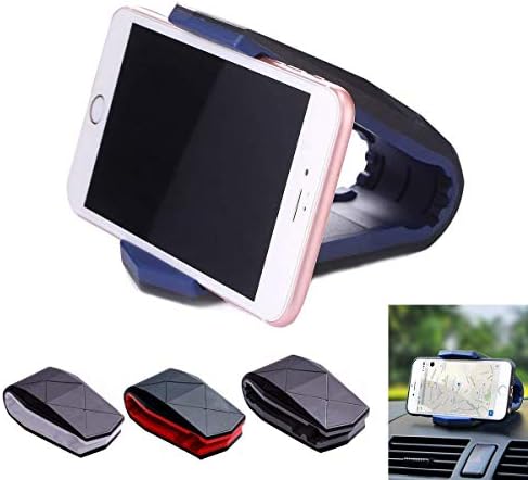 Кола LSDMY, докинг станция, стелт-поставка за арматурното табло, поставки за всички мобилни телефони (Samsung Galaxy S9 +/S9/S8 + S8/Note9/Note8/ Iphone X/ 8 iPhone/ iPhone 8Plus и така нататък) (сив)