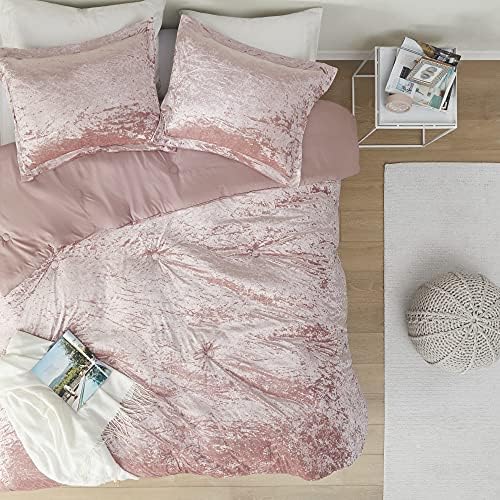 Комплект одеяла Comfort Spaces Juliette Luxe Velvet Lush с мека матова подплата от микрофибър, Всесезонное и Уютно Спално бельо,