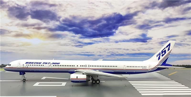 Крилата JC за самолета Boeing B757-300 N757X 1/200, ОТЛИТЫЕ ПОД НАЛЯГАНЕ, Готова модел