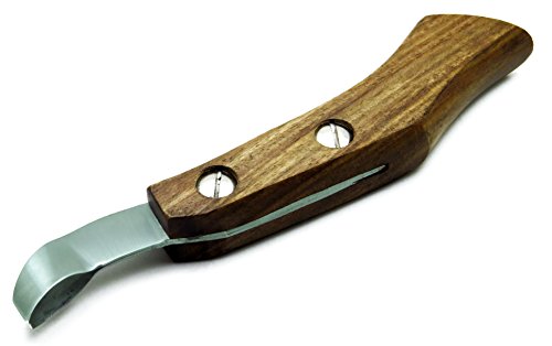 10 × Нож за копита 7,5 Малки кузнечные инструменти с дървена дръжка Инструменти премиум-клас с подобрен дизайн