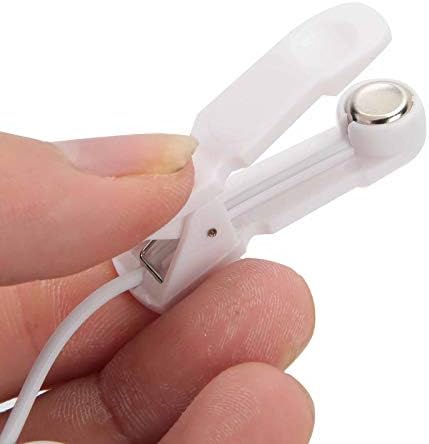 Кабелът на електрода 5pcs 2.5 mm, Кабел за Свързване на Проводник за Електрод Скоба на ухото за Свързване на Цифрови Масаж TENS Машини