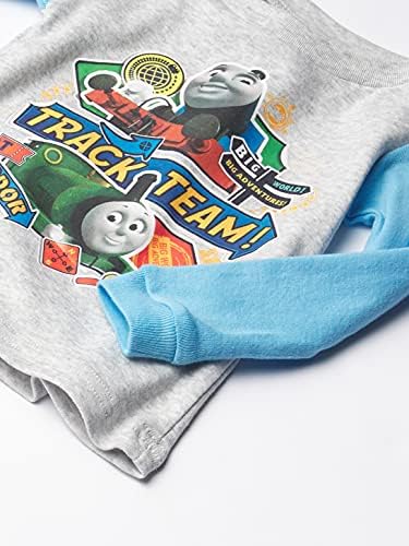 Пижамный Комплект Thomas & Friends за бебета и малки Момчета от 4 теми с дълъг ръкав